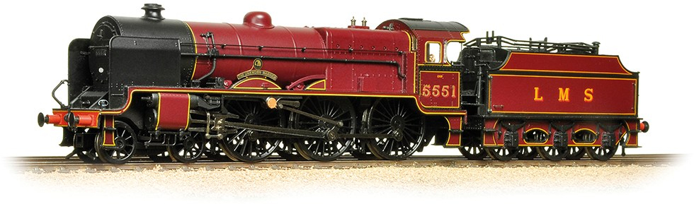 Bachmann 31-215SF LMS 6P Patriot 5551 The Unknown Warrior Image