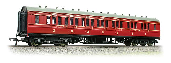 Bachmann 34-252D LMS 57ft C 3652 Image