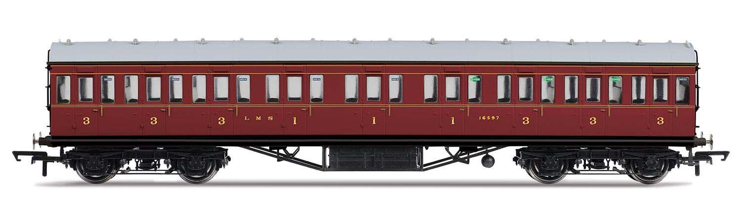 Hornby R4656 LMS 57ft C 16597 Image