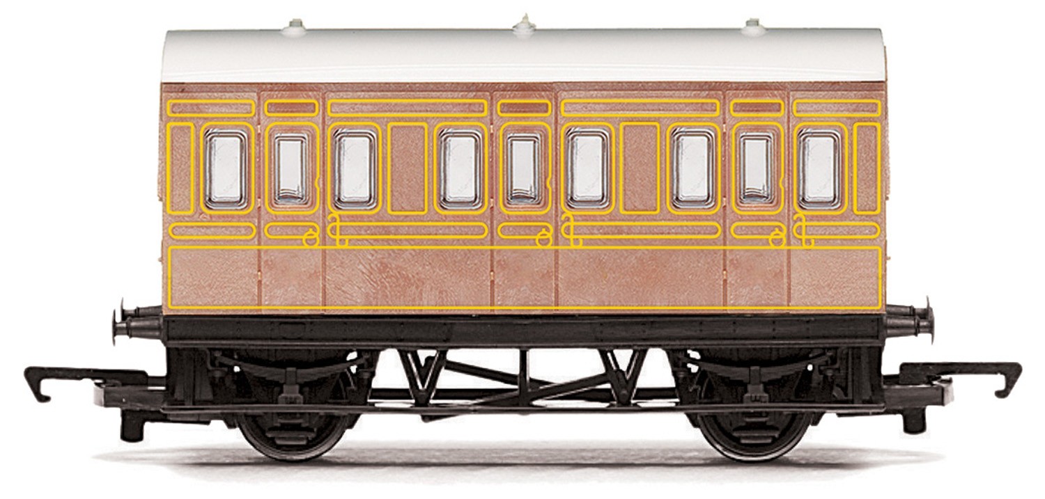 Hornby R4674 LNER 4 Wheel Image