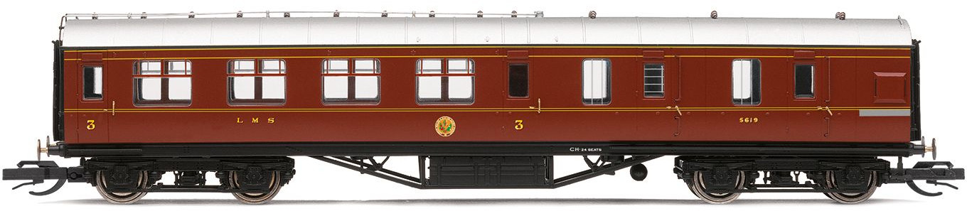 Hornby TT4009 LMS 57ft 5619 Image