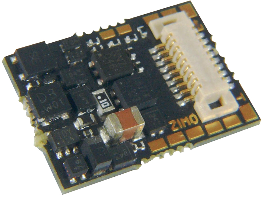 Bachmann 36-567B NEM 662 standard Next18 18-pin decoder (with brake button function) Image