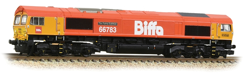 Graham Farish 371-399 BR Class 66/7 66783 The Flying Dustman Image