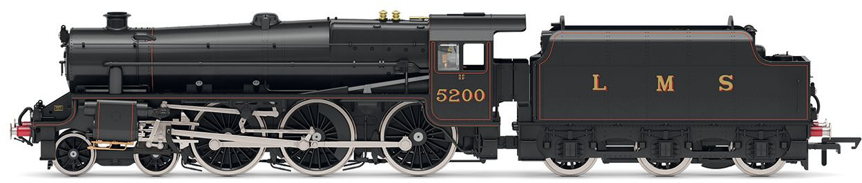 Hornby R30224 LMS 5 Black Five 5200 Image