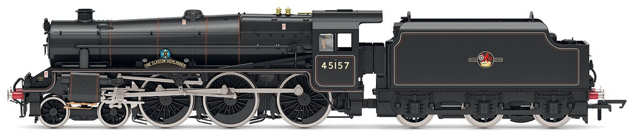Hornby R30226 LMS 5 Black Five 45157 Glasgow Highlander Image