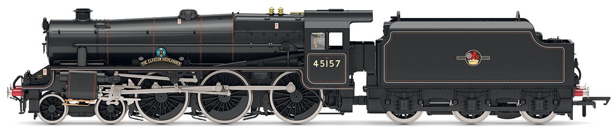 Hornby R30226 LMS 5MT Black Five 45157 Glasgow Highlander Image