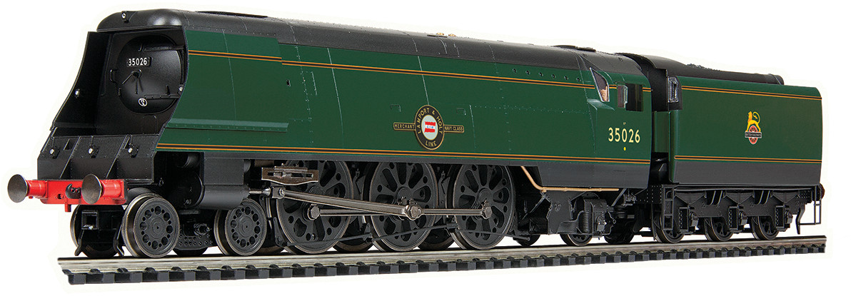 Hornby R30112 SR Merchant Navy 35026 Lamport & Holt Image