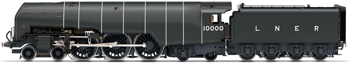 Hornby R30126 LNER W1 Hush-Hush 10000 Image