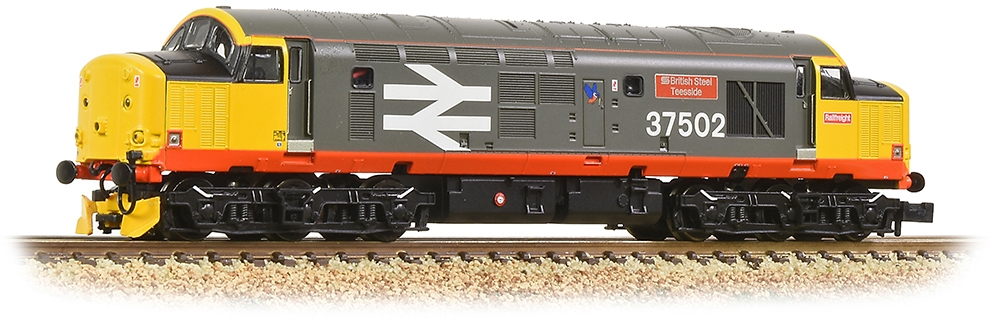 Graham Farish 371-167TL BR Class 37/5 37502 British Steel Teeside Image