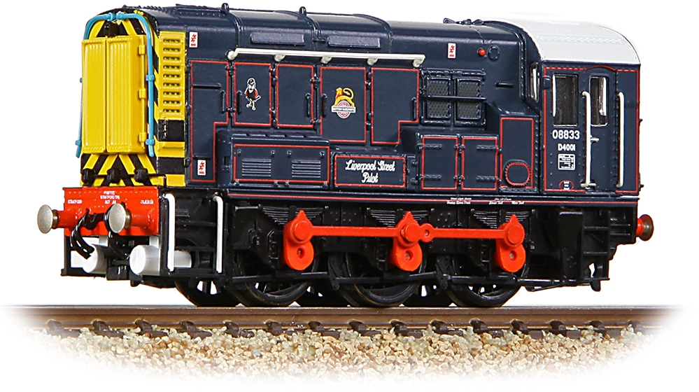 Graham Farish 371-015E BR Class 08 08833 Liverpool Street Pilot Image