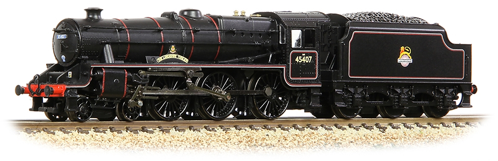 Graham Farish 372-136A LMS 5MT Black Five 45407 The Lancashire Fusilier Image