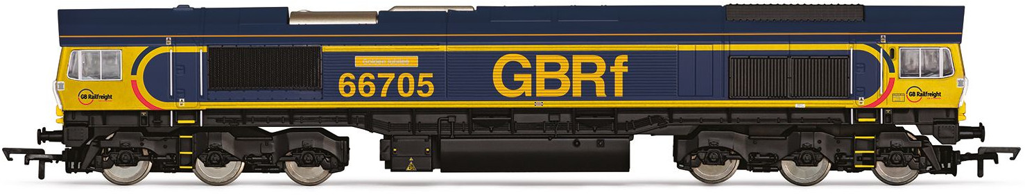 Hornby R30334 BR Class 66 66705 Golden Jubilee Image