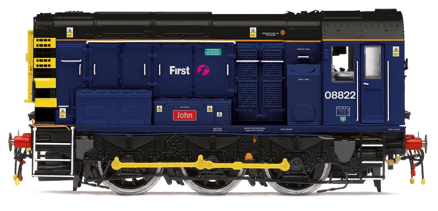 Hornby R3343 BR Class 08 08822 John Image