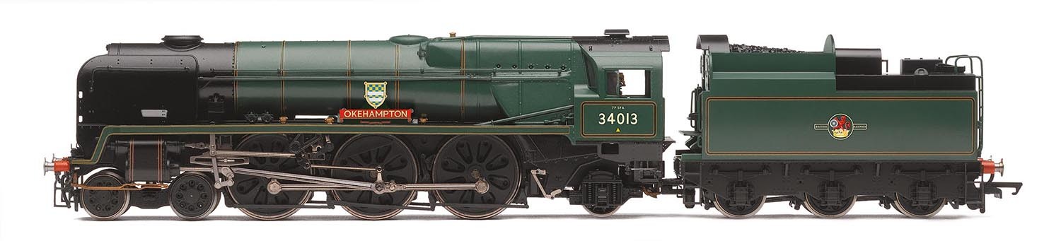 Hornby R3203 SR Rebuilt West Country 34013 Okehampton Image