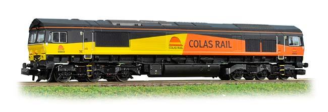 Graham Farish 371-395 BR Class 66 66843 Image