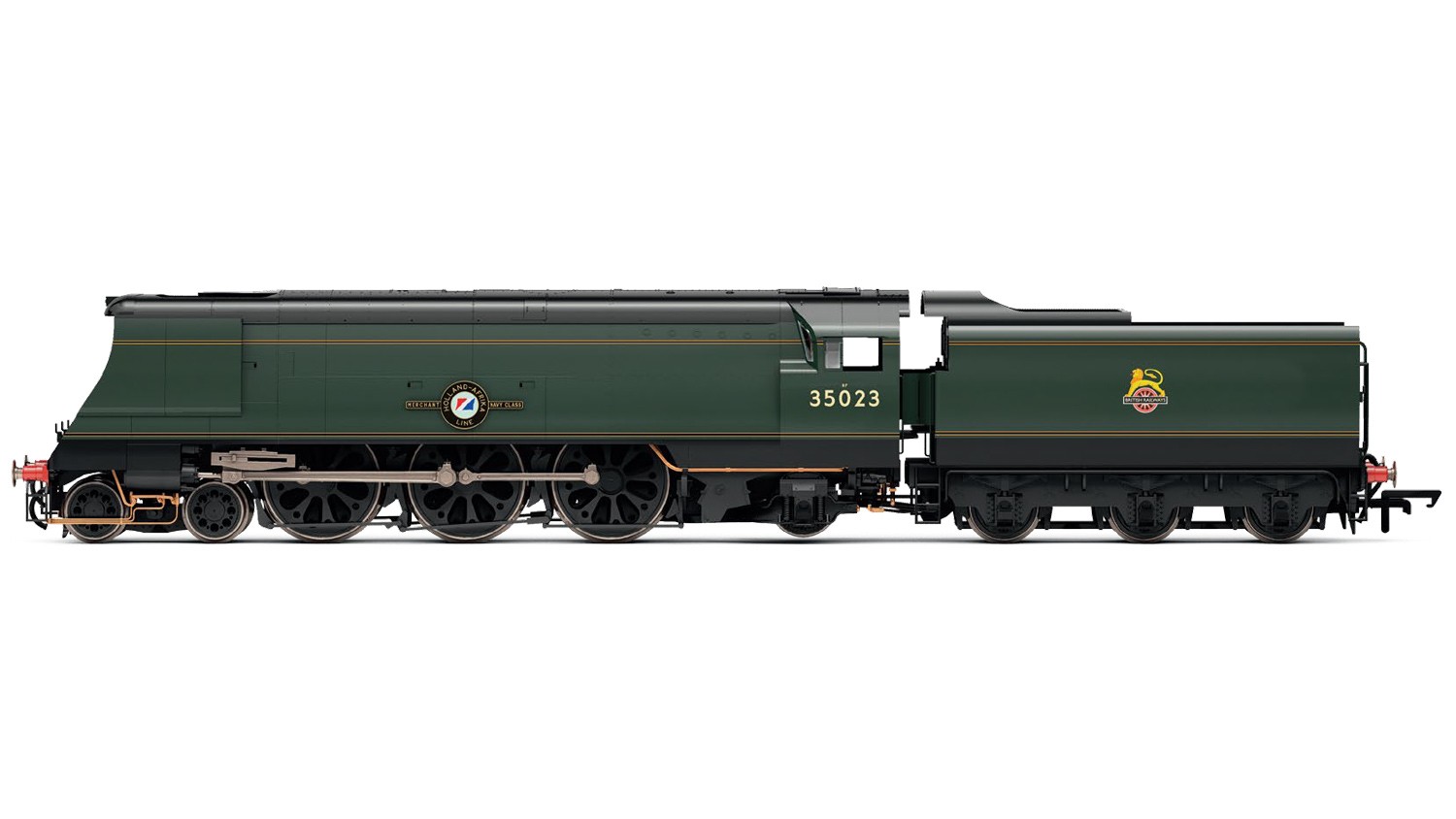 Hornby R3382TTS SR Merchant Navy 35023 Holland-Afrika Line Image