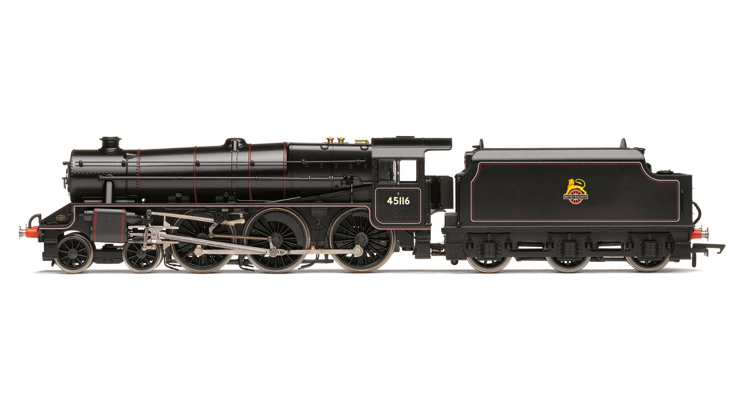 Hornby R3385TTS LMS 5MT Black Five 45116 Image