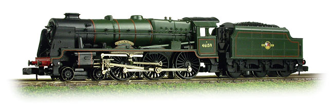 Graham Farish 372-575 LMS 7P Royal Scot (Rebuilt) 46159 The Royal Air Force Image