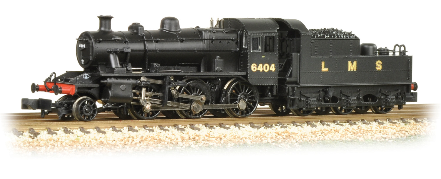 Graham Farish 372-627 LMS 2MT 2-6-0 6404 Image