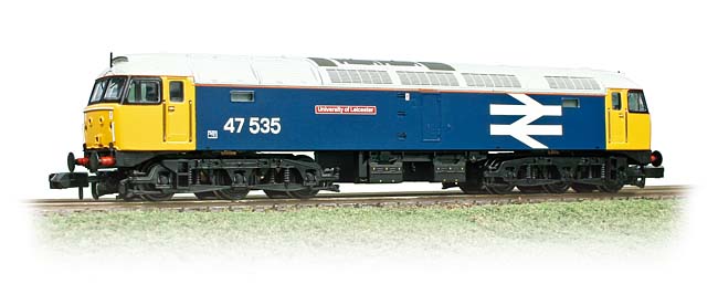 Graham Farish 372-240 BR Class 47/4 47535 University of Leicester Image