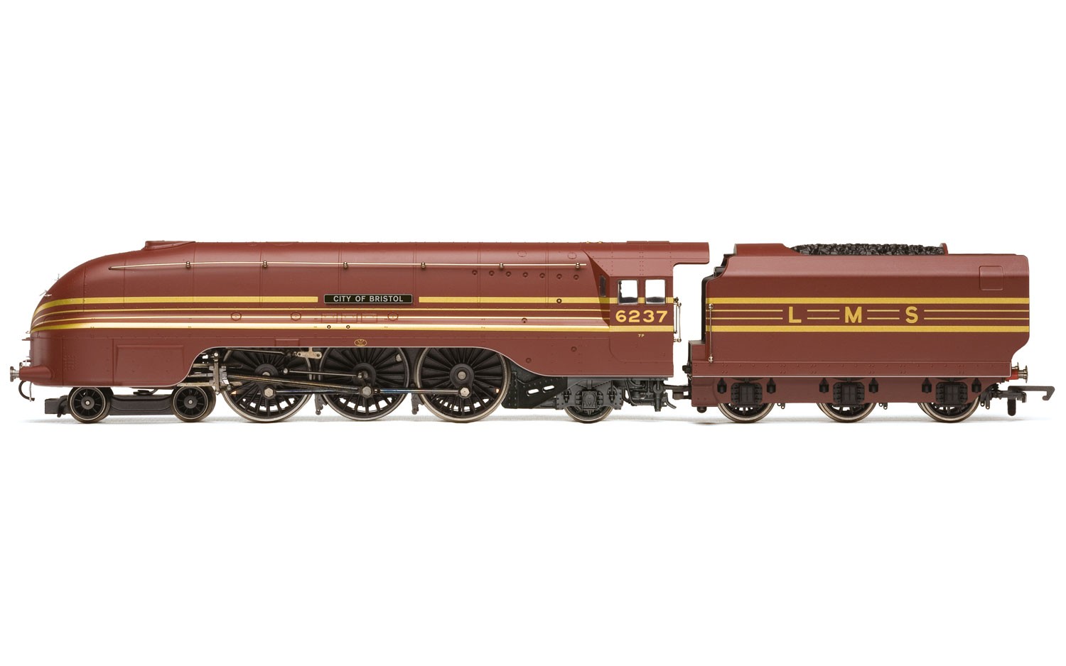 Hornby R3442 LMS 8P Coronation 6237 City of Bristol Image