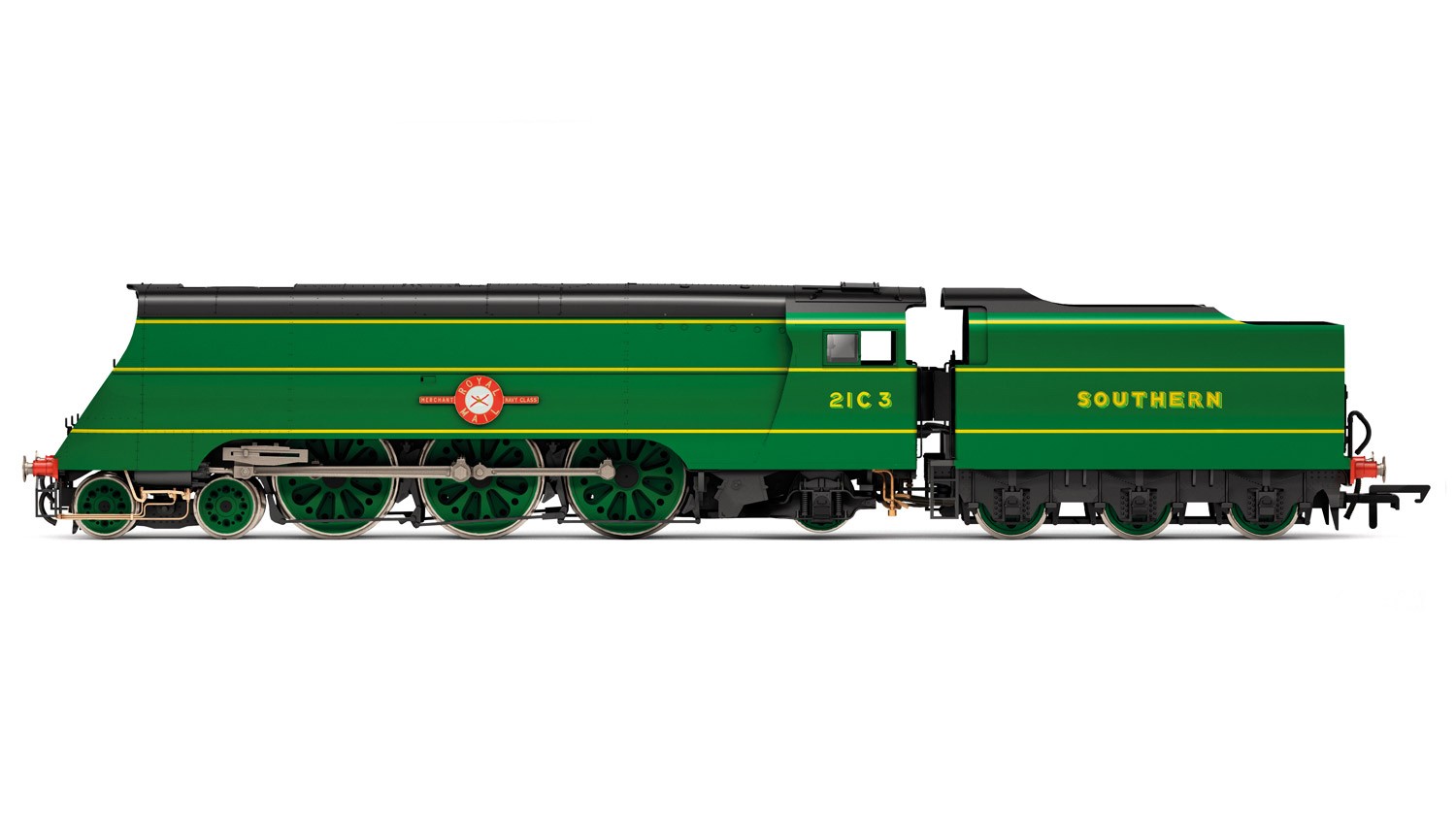 Hornby R3435 SR Merchant Navy 21C3 Royal Mail Image