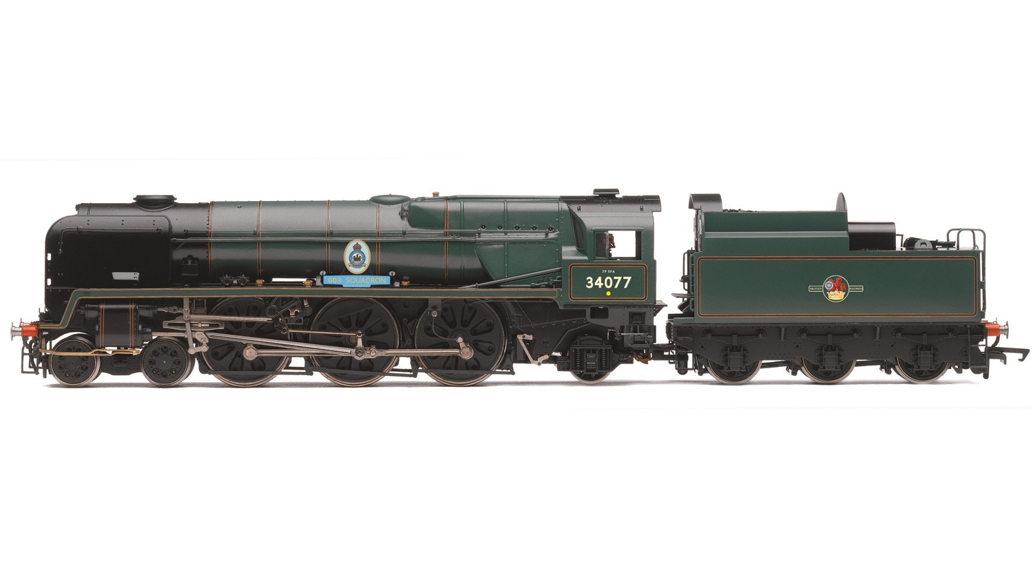 Hornby R3468 SR Rebuilt West Country 34077 603 Squadron Image