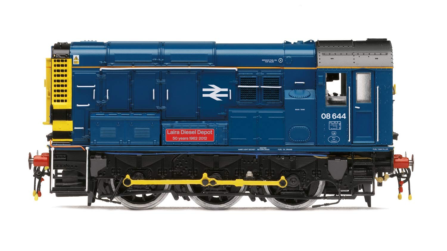 Hornby R3485 BR Class 08 08644 Laira Diesel Depot Image