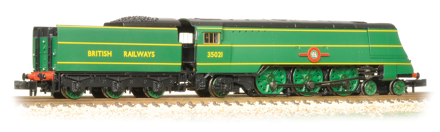 Graham Farish 372-313 SR Merchant Navy 35021 New Zealand Line Image