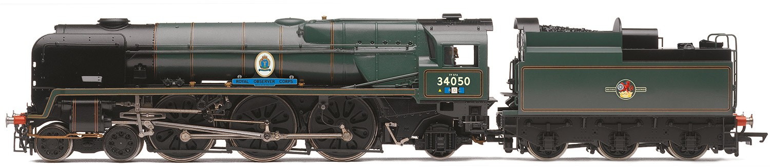 Hornby R3618 BR Rebuilt Battle of Britain 34050 Royal Observer Corps Image