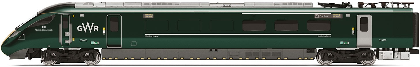 Hornby R3609 BR Class 800 Super Express 815003 Queen Elizabeth II + Queen Victoria Image