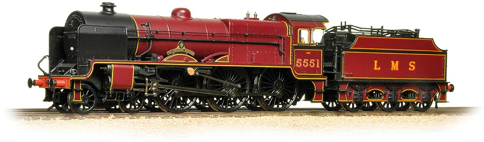 Bachmann 31-215 LMS 6P Patriot 5551 The Unknown Warrior Image