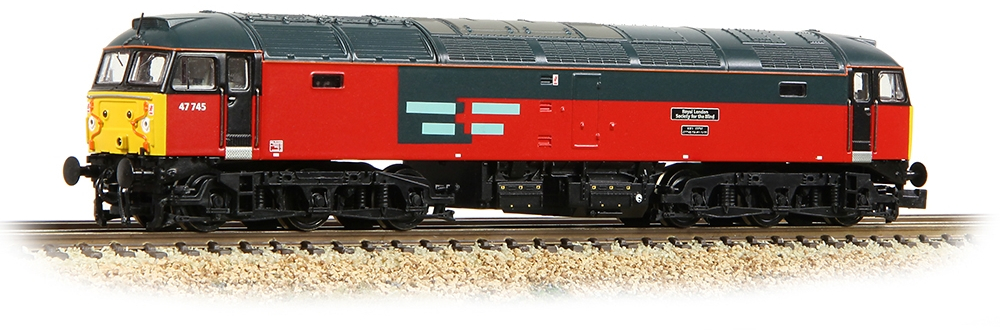 Graham Farish 372-262SF BR Class 47/7 47745 Royal London Society For The Blind Image