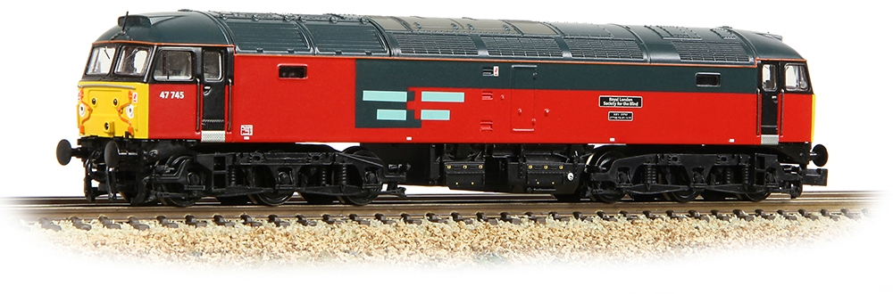 Graham Farish 372-262 BR Class 47/7 47745 Royal London Society For The Blind Image