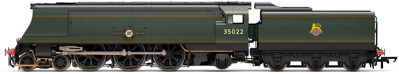 Hornby R3716 SR Merchant Navy 35022 Holland America Line Image