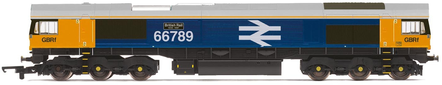 Hornby R3748 BR Class 66/7 66789 British Rail 1948-1997 Image