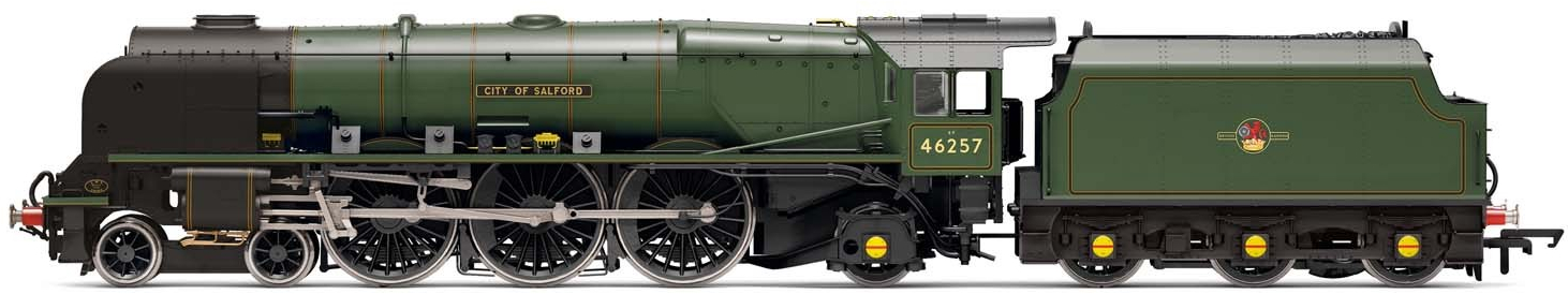 Hornby R3856 LMS 8P Coronation 46257 City of Salford Image