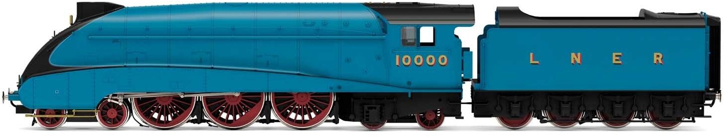 Hornby R3843 LNER W1 (Rebuilt) Hush-Hush 10000 Image