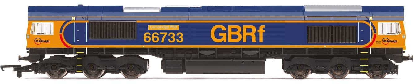 Hornby R3916 BR Class 66/7 66733 Cambridge PSB Image