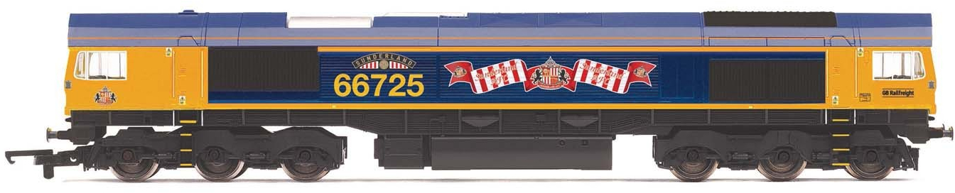 Hornby R3902 BR Class 66/7 66725 Sunderland Image