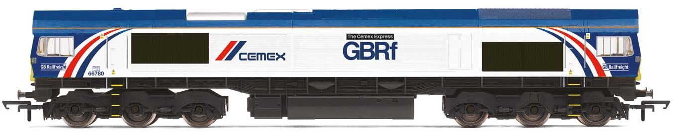 Hornby R3951 BR Class 66/7 66780 The Cemex Express Image