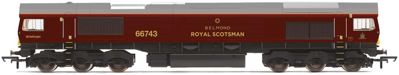 Hornby R3950 BR Class 66/7 66743 Image
