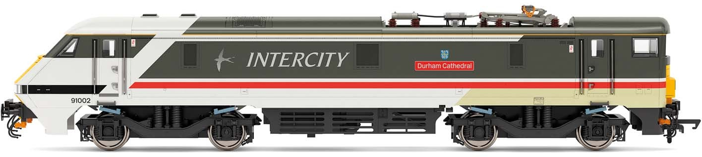 Hornby R3890 BR Class 91 91002 Durham Cathedral Image