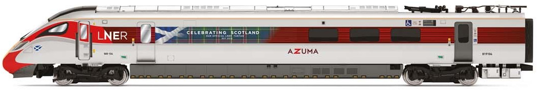 Hornby R3827 BR Class 800 819104 Celebrating Scotland Image