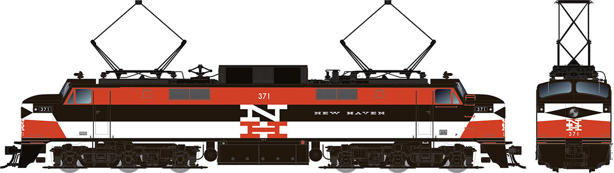 Rapido 84009 GE EP-5 377 Image