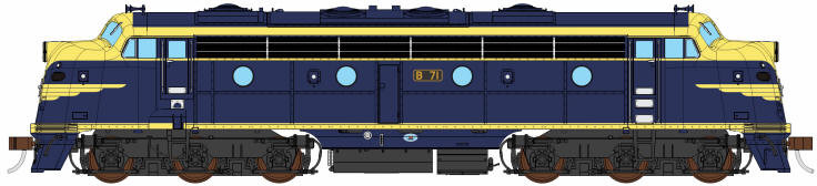 Auscision B-20 VR B Class B71 Image