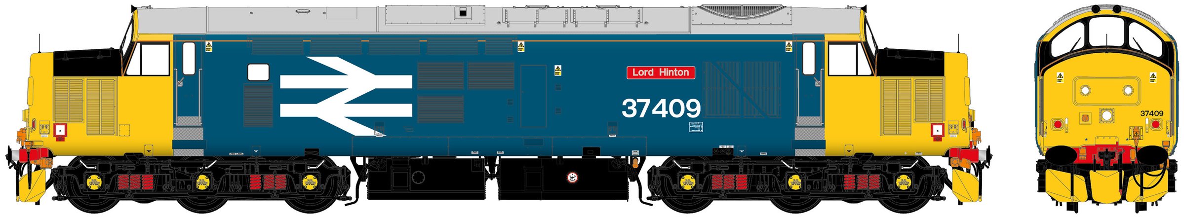 Accurascale ACC230837409 BR Class 37/4 37409 Lord Hinton Image
