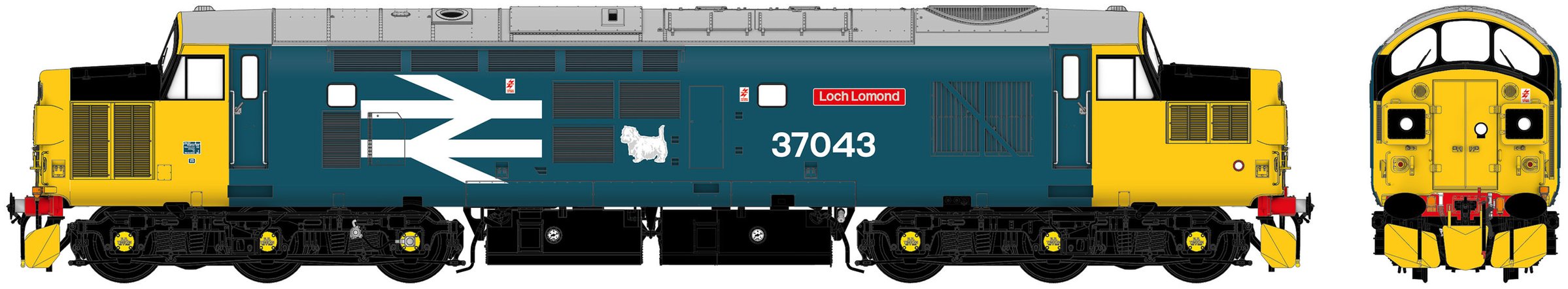 Accurascale ACC230637043DCC BR Class 37/0 37043 Loch Lomond Image