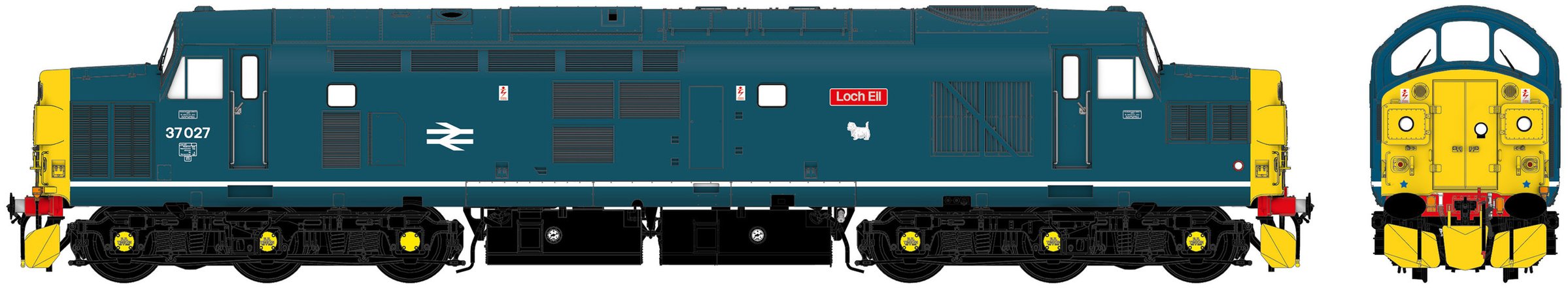 Accurascale ACC230537027 BR Class 37/0 37027 Loch Eil Image