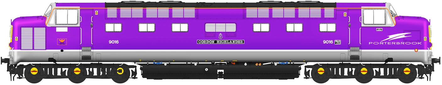 Accurascale ACC2166D9016 BR Class 55 Deltic 9016 Gordon Highlander Image